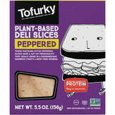 Tofurky Deli Slices, Plant-based, Peppered