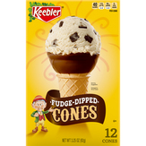 Keebler Cones, Fudge-dipped