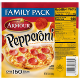 Armour Family Sized Pepperoni Slices, Family Pack