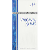 Virginia Slims Cigarettes, Silver Pack