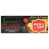 Leonetti's Homemade Stromboli, Steak & Cheese