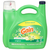 Gain New Detergent, Original, Super Mega