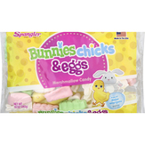 Spangler Marshmallow Candy, Bunnies Chicks & Eggs