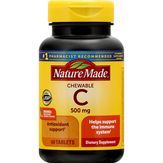 Nature Made Vitamin C, Chewable, 500 Mg, Tablets, Orange