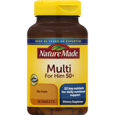 Nature Made Multi, For Him 50+, Tablets