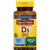 Nature Made Vitamin D3, Extra Strength, Softgels