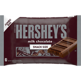 Hershey's Milk Chocolate, Snack Size, Jumbo Bag
