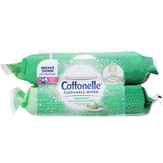 Cottonelle Wipes, Flushable, 2 Pack