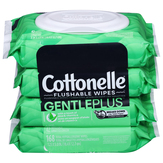 Cottonelle Wipes, Flushable, 4 Packs