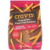 Crav'n Flavor French Fried Potatoes, Straight Cut, Seasoned