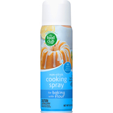 Food Club Cooking Spray, Non-stick, For Baking With Flour
