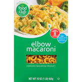 Food Club Elbow Macaroni