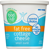 Food Club Cottage Cheese, Small Curd, Fat Free