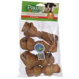 Paws Premium Knotted Bones Beef Basted 5 In Beefhide Chew