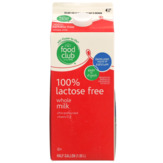 Food Club 100% Lactose Free Whole Milk