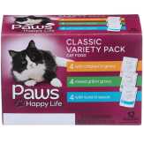 Paws Premium Variety Pack Cat Food