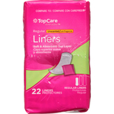 Topcare Liners, Regular, Unscented