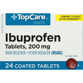 Topcare Ibuprofen, 200 Mg, Coated Tablets