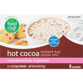 Food Club Hot Cocoa Mix, Instant, Marshmallow Supreme