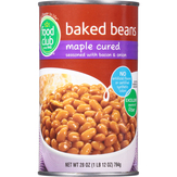 Food Club Baked Beans, Maple Cured