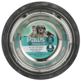 Paws Happy Life No-tip Stainless Steel Pet Dish