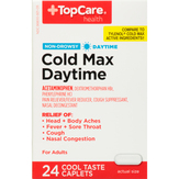Topcare Cold Max, Daytime, Non-drowsy, For Adults, Caplets