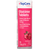 Topcare Raspberry Flavored Glucose, Raspberry, Tablets
