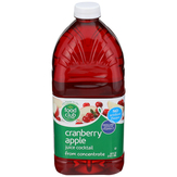 Food Club Cranberry Apple Juice Cocktail From Concentrate