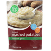 Food Club Mashed Potatoes, Roasted Garlic, Instant