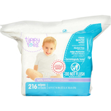 Tippy Toes Wipes, Thick Quilted, Lightly Scented