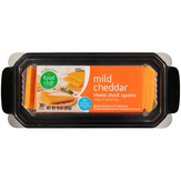 Food Club Mild Cheddar Cheese Snack Squares