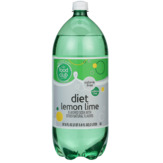 Food Club Lemon Lime Flavored Caffeine Free Diet Soda