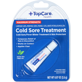 Topcare Cold Sore Treatment, Maximum Strength
