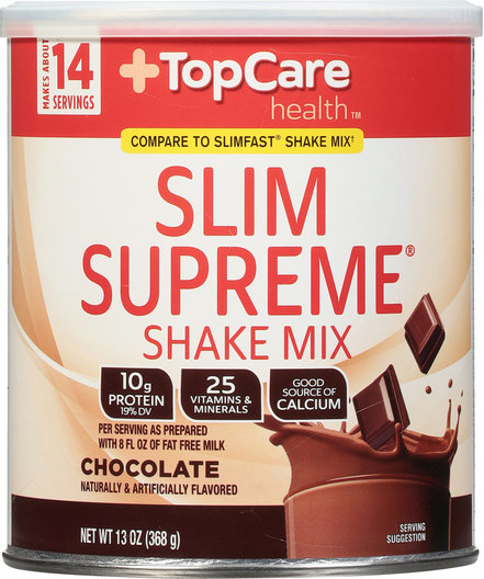 TopCare Shake Mix, Chocolate, Slim Supreme, Search