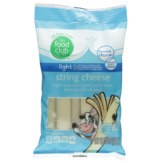 Food Club Light Low-moisture Part-skim Mozzarella String Cheese