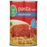 Food Club Mushroom Pasta Sauce