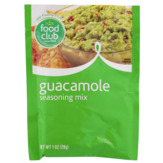 Food Club Seasoning Mix, Guacamole
