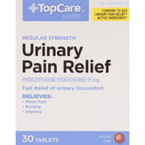 Topcare Urinary Pain Relief, Regular Strength, 95 Mg, Tablets