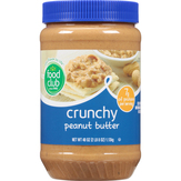 Food Club Peanut Butter, Crunchy