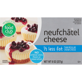 Food Club Neufchatel Cheese