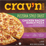 Crav'n Flavor Pizza, Chicken Bacon Ranch, Pizzeria Style Crust