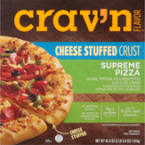 Crav'n Flavor Pizza, Cheese Stuffed Crust, Supreme