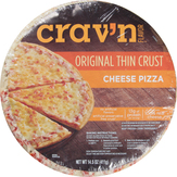 Crav'n Flavor Pizza, Original Thin Crust, Cheese