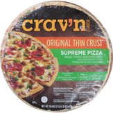 Crav'n Flavor Pizza, Original Thin Crust, Supreme