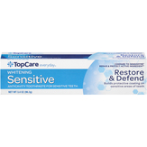 Topcare New Whitening Restore & Defend Sensitive Anticavity Toothpaste For Sensitive Teeth