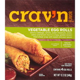 Crav'n Flavor Egg Rolls, Vegetable