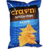 Crav'n Flavor Tortilla Chips, Ranch Flavored