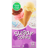 Food Club Sugar Cones
