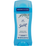 Secret Antiperspirant/deodo­rant, Shower Fresh, 24 Hr Invisible Solid
