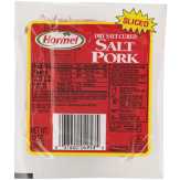 Hormel Dry Salt Cured Sliced Salt Pork